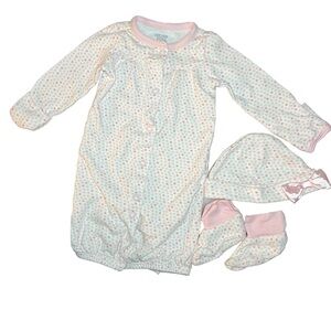 Carters Pajamas Set Newborn Girl